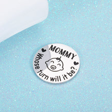 Load image into Gallery viewer, Fun New Parents Decision Coin Gifts for Mom Dad Baby Shower GIF First Time Mommy Daddy to Be Newborn Baby Gift Pregnancy Birthday Fathers Mothers Day Christmas for Women Men Coin Present Double Sided