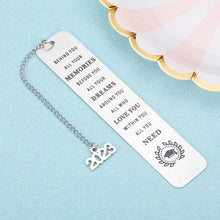 Load image into Gallery viewer, Inspirational Christmas Gifts for Daughter Son from Mom Dad Stocking Stuffers for Boys Girls Teens Middle High School College Students Class of 2023 Senior Grad PHD Master Bookmark Gifts for Men Women