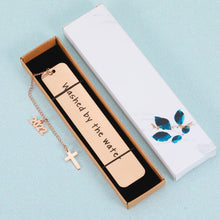 Load image into Gallery viewer, Baptism Gifts for Girls Boys Bookmark Gift for First Communion Christening Gifts for Goddaughter Godson Godchild Baby Kids Adult Baptism Gifts for Women Men Friends Catholic Religious Gift for Him Her