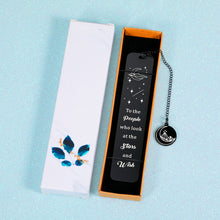 Load image into Gallery viewer, Inspirational Bookmark Gift for Women Men A Court of Thorns and Roses Merchandise Book Mark for Acotar Fans Book Lovers Reader Birthday Christmas Nice Gift for Female Male Friends 1 PCS Double-Sided