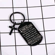 Load image into Gallery viewer, Religious Inspirational Keychain Gifts for Him Her Christian Believer 2021 Graduation Jewelry to Daughter Son From Dad Mom Birthday Appreciation Christmas Present for Men Women Friend Classmates