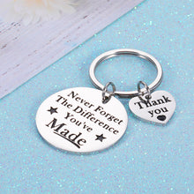 Load image into Gallery viewer, NUBARKO Coworker Leaving Gift Retirement Keychain for Women Men Colleague Boss Teacher Coach Retirement Appreciation Gifts for Mentor Leader Best Friend Birthday Christmas Going Away Keyring
