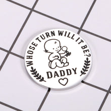 Load image into Gallery viewer, NUBARKO New Baby Gift for Parent Mom Daddy Cute Decision Coin for Women Men Pregnancy Mothers for First Time Moms Dads Mummy to Be Birthday Christmas Appreciation Present Double-Sided