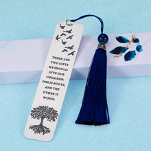 Load image into Gallery viewer, Inspirational Gift for Women Men Positive Quote Bookmark with Tassel for Son Daughter from Dad Mom Book Lovers Birthday Graduation Christmas Gifts to Him Her