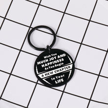 Load image into Gallery viewer, Inspirational Keychain Gift for Women Men Birthday Graduation Appreciation Gifts to Son Daughter from Mom Dad Farewell Keyring Present for Boy Girl Friends Coworker Leaving Gift Retirement Christmas