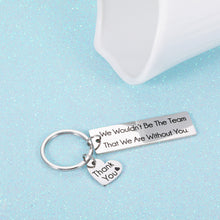 Load image into Gallery viewer, Coworker Appreciation Thank You Gift Keychain for Women Men Boss Leader Retirement Leaving Going Away Gift for Mentor Manager Employee Teacher Coach Birthday Christmas Him Her Boss Day Gift Ideas