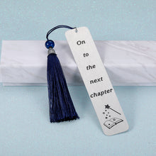 Load image into Gallery viewer, Inspirational Bookmark Gifts with Tassel for Women Men Graduation Birthday Christmas Gift for Daughter Son from Dad Mom Book Lovers Class 2021 Bookmark for Student Her Him Teen Boy Girl