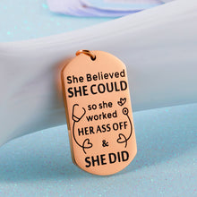 Load image into Gallery viewer, Inspirational Nurse Gifts Keychain for Women Female Nursing Medical Student Graduation Gifts for Nurse RN LPN Practitioner Nurse’s Day Thank You Gift Birthday Appreciation Christmas Gifts Jewelry Visit the NUBARKO Store