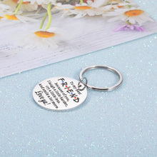 Load image into Gallery viewer, Best Friend Keychain Gifts Friend Appreciation Gifts for Women Birthday Christmas Gifts for Soul Sister Teen Girls Friendship Present Idea for Bestie BFF Coworker Roommate