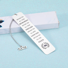 Load image into Gallery viewer, Inspirational Christmas Gifts for Daughter Son from Mom Dad Stocking Stuffers for Boys Girls Teens Middle High School College Students Class of 2023 Senior Grad PHD Master Bookmark Gifts for Men Women