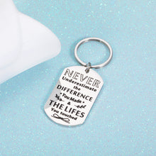 Load image into Gallery viewer, Coworker Leaving Gift Keychain for Women Men Thank You Appreciation Going Away Gifts for Teacher Boss Colleague Office Goodbye Farewell Retirement Gifts for Male Female