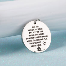 Load image into Gallery viewer, Loss of Pet Memorial Keychain Pet Sympathy Gift Dog Cat Remembrance Jewelry Dog Remembrance for Pet Owner Women Men Key Ring Gift for Dog Puppy Doggy Man's Best Friend Gift for Him Her