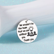 Load image into Gallery viewer, Coworker Thank You Gift Keychain for Women Men Boss Leader Appreciation Retirement Leaving Going Away Gift for Mentor Manager Employee Teacher Coach Birthday Christmas Him Her Boss Day Gift Ideas