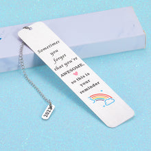 Load image into Gallery viewer, Christmas Gifts for Daughter Stocking Stuffers for Teens Son Inspirational Birthday Gift for Women Men Boys Girls Wife High School College Students Class of 2023 Graduation Bookmark Gift for Him Her