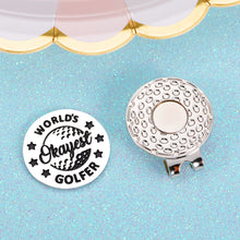 Load image into Gallery viewer, Appreciation Coworker Coach Golf Ball Marker Hat Clip Gift for Men Colleague Novelty Golf Gift for Golfer Boss Golf Lovers Christmas Birthday Thanksgiving for Office Friends Partner Golfing Tool
