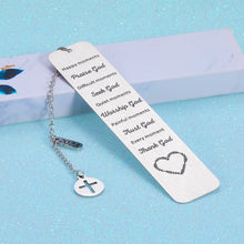 Load image into Gallery viewer, Stocking Stuffers for Teens Girls Inspirational Gifts for Women Men Christmas Gifts for Son Daughter Girlfriend First Communion Christening Bookmark Gift for Goddaughter Godson Baptism Gift for Friend