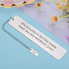 Load image into Gallery viewer, Employee Appreciation Gifts Bookmarks for Book Lovers with Tassel Team Gifts for Office Friends Coworkers Colleague Boss Manager Farewell Going Away Retirement Bulk Gift for Women Men Mentor Leader