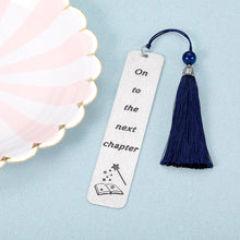 Load image into Gallery viewer, Inspirational Bookmark Gifts with Tassel for Women Men Graduation Birthday Christmas Gift for Daughter Son from Dad Mom Book Lovers Class 2021 Bookmark for Student Her Him Teen Boy Girl