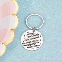 Load image into Gallery viewer, Inspirational Keychain Gift for Women Men Son Daughter Gift from Mom Dad Gag Gifts for Teen Boys Girls Birthday Valentine's Day Graduation Gifts for Him Her Mother to Kid Stocking Stuffer Gift