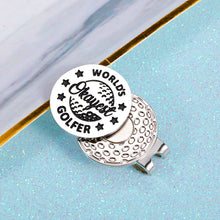 Load image into Gallery viewer, Appreciation Coworker Coach Golf Ball Marker Hat Clip Gift for Men Colleague Novelty Golf Gift for Golfer Boss Golf Lovers Christmas Birthday Thanksgiving for Office Friends Partner Golfing Tool