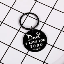 Load image into Gallery viewer, Dad Gifts from Son Daughter, Father's Day Birthday Gift Keychain for Daddy Papa Father-in-law, Wedding Christmas Promotion Gift for Bonus Dad Stepdad from Girls Boys, Dad I Love You Gift Farewell