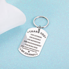 Load image into Gallery viewer, Boss Appreciation Keychain Gifts for Mentor Leader Supervisor Retirement Farewell Goodbye Going Away Gifts for Coworker Colleague Thank You Retirement Leaving Gifts for Teacher Coach Women Men