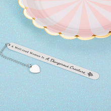 Load image into Gallery viewer, Book Lover Appreciation Gifts for Women Inspirational Bookmark Gifts for Teen Girls Daughter Students from Mom Teacher Retirement Birthday Christmas Gifts for Her Female Lady Coworker Leaving Gift