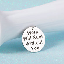 Load image into Gallery viewer, Coworkers Leaving Gift for Women Men Boss Colleagues Appreciation Thank You Retirement Goodbye Keychain Gift for Friends Going Away Farewell Boss Day Present for Boss Lady Birthday Christmas Gift