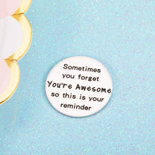 Load image into Gallery viewer, Pocket Hug Token Keepsake for Son Daughter from Dad Mom Isolation Lockdown Social Distancing Love Gift Miss You Note Double-Sided Inspirational Gifts for Him Her Birthday Christmas Gift Women Men