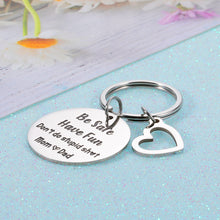 Load image into Gallery viewer, Funny Don't Do Stupid St Christmas Gifts for Son Teens from Mom Stocking Stuffers for Daughter Son Valentines Wedding Graduation Birthday New Driver Gift for Him Her Women Men Boys Girls Keychain