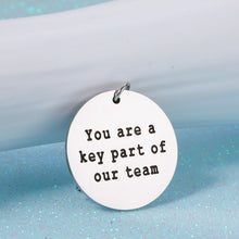Load image into Gallery viewer, Employee Appreciation Gift Keychain for Women Men Coworkers Leaving Going Away Gift for Colleague Boss Office Goodbye Farewell for Leader Social Worker Teacher Coach