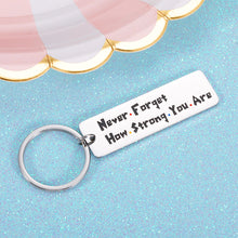 Load image into Gallery viewer, Inspirational Keychain Gift for Him Her Birthday Graduation Appreciation Gifts to Son Daughter from Mom Dad Keyring Present for Women Men Boy Girl Coworker Boss Classmates Friends Thanksgiving Christmas