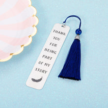Load image into Gallery viewer, Inspirational Bookmark Gifts with Tassel for Women Men Graduation Birthday Appreciation Christmas Gift for Teacher Students Classmates Book Lovers Back to School Going Away Present for Him Her