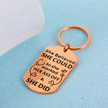 Load image into Gallery viewer, Inspirational Nurse Gifts Keychain for Women Female Nursing Medical Student Graduation Gifts for Nurse RN LPN Practitioner Nurse’s Day Thank You Gift Birthday Appreciation Christmas Gifts Jewelry Visit the NUBARKO Store