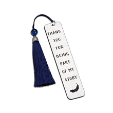 Load image into Gallery viewer, Inspirational Bookmark Gifts with Tassel for Women Men Graduation Birthday Appreciation Christmas Gift for Teacher Students Classmates Book Lovers Back to School Going Away Present for Him Her
