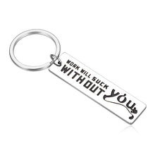 Load image into Gallery viewer, Coworkers Leaving Gift for Women Men Retirement Goodbye Keychain Gift for Colleagues Friends Appreciation Going Away Farewell Boss Day Present for Boss Lady Thank You Birthday Christmas Gift
