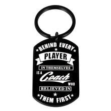 Load image into Gallery viewer, Coach Thank You Gifts Keychain for Men Women Football Soccer Basketball Team Coach Appreciation Retirement Birthday Christmas Gift for Coach End of Season
