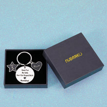 Load image into Gallery viewer, Valentine Gift for Teen Girl Boy Funny Keychain for Young Son Daughter Graduation Gift Ideas Humor Gag Gifts from Mom Dad Sarcasm Mother to Kids Don’t Do Stupi St Poop 16 18 Birthday Gift for Him Her