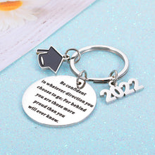 Load image into Gallery viewer, NUBARKO Inspirational Keychian Be Confident Graduation Gift for Students from Teachers High School University Graduation Party Ceremony keychian for Friends Classmates Seniors Class of 2022 Gift Idea