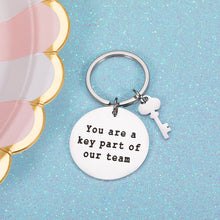 Load image into Gallery viewer, Employee Appreciation Gift Keychain for Women Men Coworkers Leaving Going Away Gift for Colleague Boss Office Goodbye Farewell for Leader Social Worker Teacher Coach