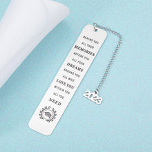 Load image into Gallery viewer, Inspirational Christmas Gifts for Daughter Son from Mom Dad Stocking Stuffers for Boys Girls Teens Middle High School College Students Class of 2023 Senior Grad PHD Master Bookmark Gifts for Men Women