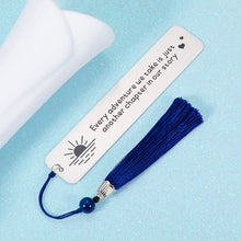 Load image into Gallery viewer, Thank You Gift for Women Men Bookmark with Tassel Inspirational Gift for Book Lover Teacher Coworker Employee Appreciation Christmas Gifts for Teen Girls Kids to Best Friends Birthday Wedding