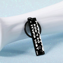 Load image into Gallery viewer, Funny Birthday Gifts for Son Daughter from Mom Sarcasm Keychain for Women Men Friend Teen Boy Girl Graduation Christmas Coming of Age Back to School Humor Gag Gifts Mother to Kid Present