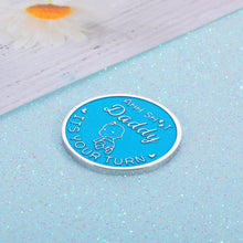 Load image into Gallery viewer, New Parent Decision Coin for New Mom Dad New Baby Gift for Friend Boss Coworker First Time Mother's Father's Day Gift for New Mommy Daddy Birthday Gift for Husband from Wife One-Piece for Double-sided
