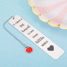 Load image into Gallery viewer, Teacher Gift for Coach Thank You Gift for Mentor Trainer Tutor 2022 Graduation Appreciation Teacher Bookmark from Students Christmas Nurse Appreciation Gift for Nurse Teacher Leader Medical Professor