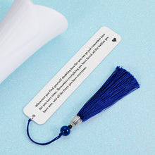 Load image into Gallery viewer, Inspirational Christmas Gift for Women Men Bookmark with Tassel for Book Lover Teacher Coworker Employee Appreciation Gifts for Teen Girls Kids to Best Friends Birthday Wedding
