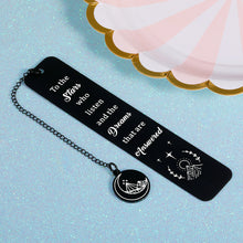 Load image into Gallery viewer, Inspirational Bookmark Gift for Women Men A Court of Thorns and Roses Merchandise Book Mark for Acotar Fans Book Lovers Reader Birthday Christmas Nice Gift for Female Male Friends 1 PCS Double-Sided