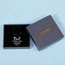 Load image into Gallery viewer, Dad Gifts from Son Daughter, Father's Day Birthday Gift Keychain for Daddy Papa Father-in-law, Wedding Christmas Promotion Gift for Bonus Dad Stepdad from Girls Boys, Dad I Love You Gift Farewell