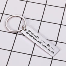 Load image into Gallery viewer, Drive Safe Keychain for Boyfriend Valentines Day Anniversary Birthday Gifts for Men Husband Fiance Drive Safe Keychain Novelty Gifts for Best Friend Son Daughter Christmas Stocking Stuffer Fathers Day