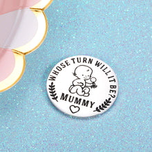Load image into Gallery viewer, NUBARKO New Baby Gift for Parent Mom Daddy Cute Decision Coin for Women Men Pregnancy Mothers for First Time Moms Dads Mummy to Be Birthday Christmas Appreciation Present Double-Sided